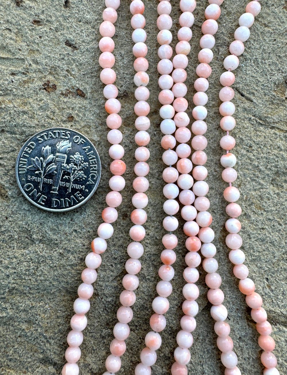 100% Natural AAA + Quality Pink Coral (Taiwan) 3mm Round