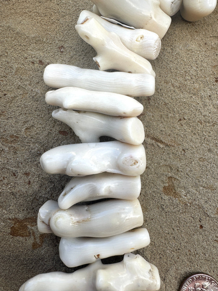 100% Natural VINTAGE White Branch Coral (Taiwan) BIG 16
