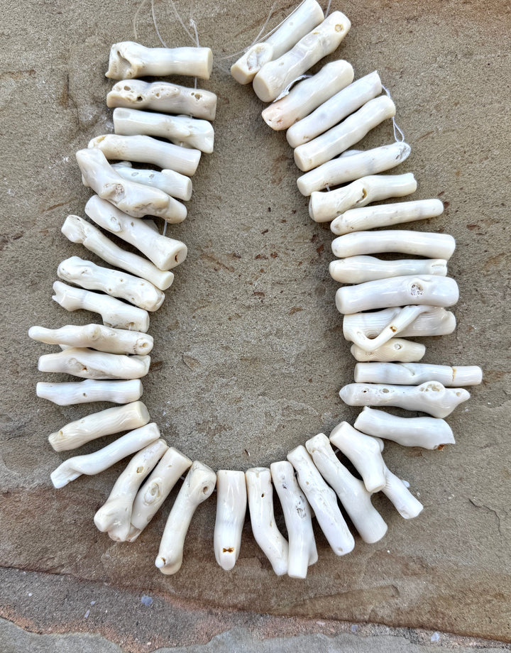 100% Natural VINTAGE White Branch Coral (Taiwan) BIG 16