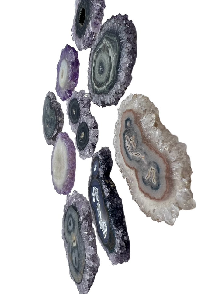 Natural Amethyst Stalactite Slices BIG 45-60mm (Select