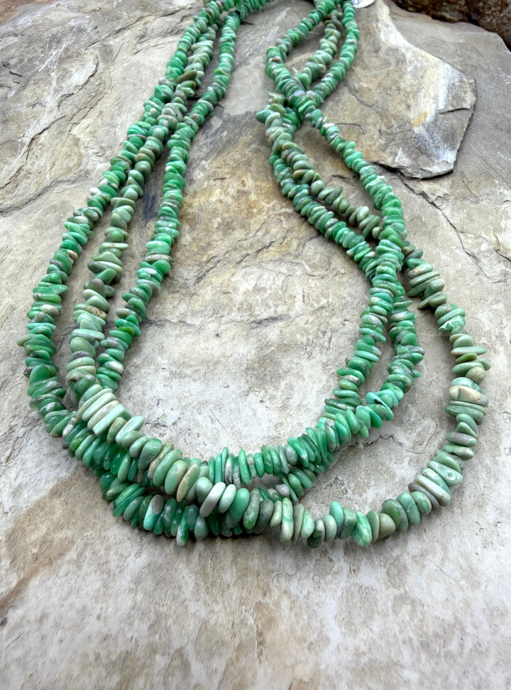 Nevada Variscite 4-5mm Chip Beads, 16 Inch Strand