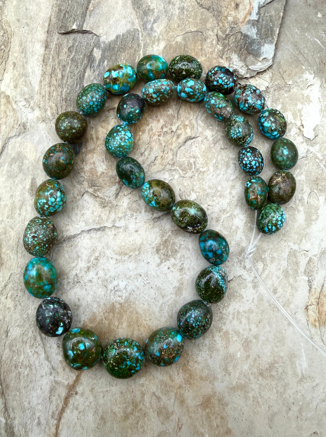 AAA+ Polychrome Spiderweb Kingman Turquoise (Arizona)