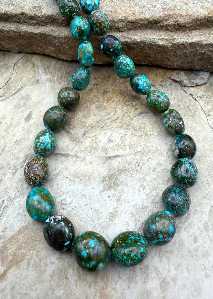 AAA+ Polychrome Spiderweb Kingman Turquoise (Arizona)