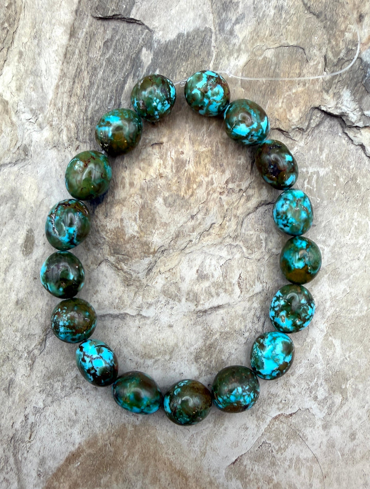 AAA+ Polychrome Spiderweb Kingman Turquoise (Arizona)