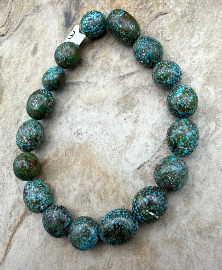 AAA+ Polychrome Spiderweb Kingman Turquoise (Arizona)