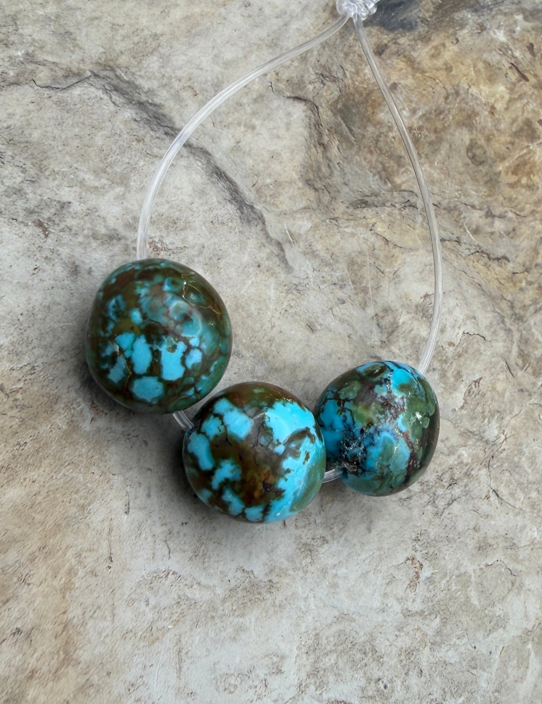 AAA+ Polychrome Spiderweb Kingman Turquoise (Arizona)