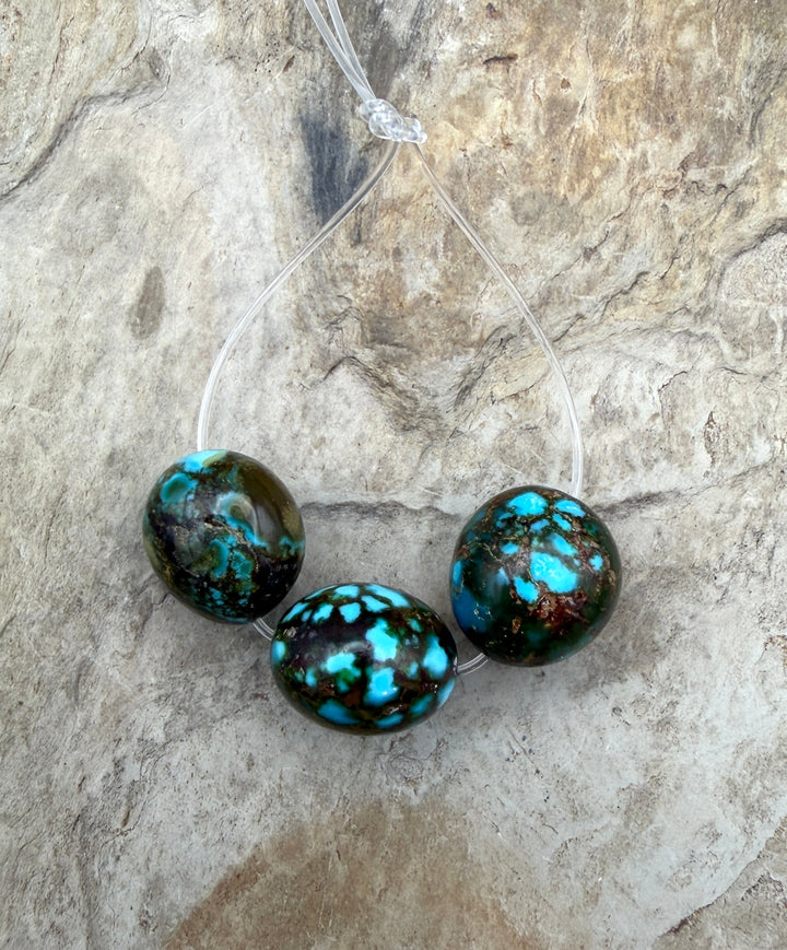 AAA+ Polychrome Spiderweb Kingman Turquoise (Arizona)