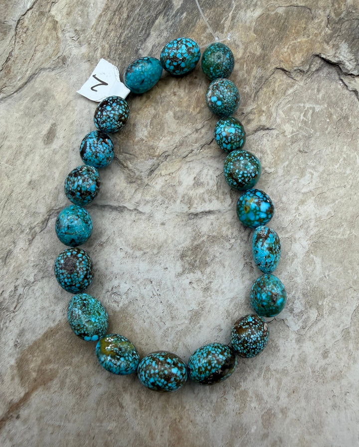 AAA+ Polychrome Spiderweb Kingman Turquoise (Arizona)
