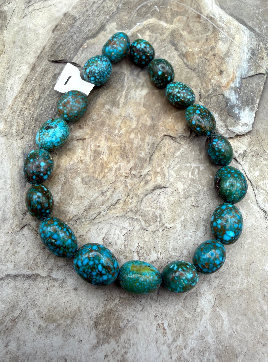 AAA+ Polychrome Spiderweb Kingman Turquoise (Arizona)