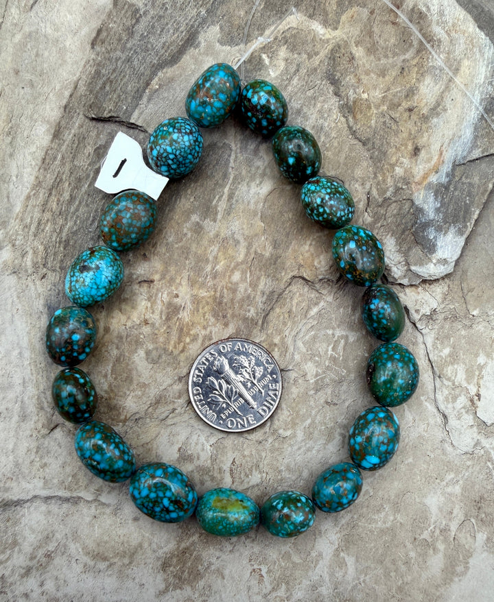 AAA+ Polychrome Spiderweb Kingman Turquoise (Arizona)