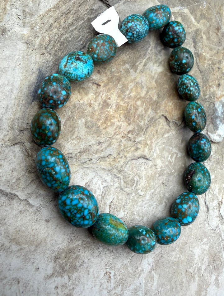 AAA+ Polychrome Spiderweb Kingman Turquoise (Arizona)