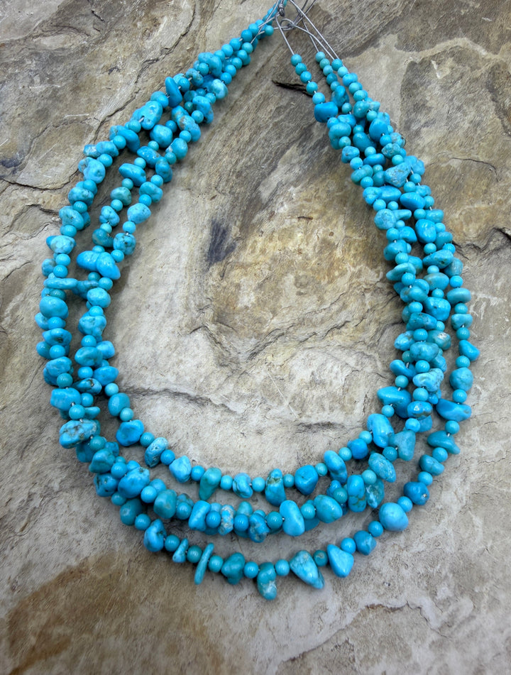 AAA+ Sleeping Beauty Turquoise (AZ) 4.5mm Nuggets and Micro