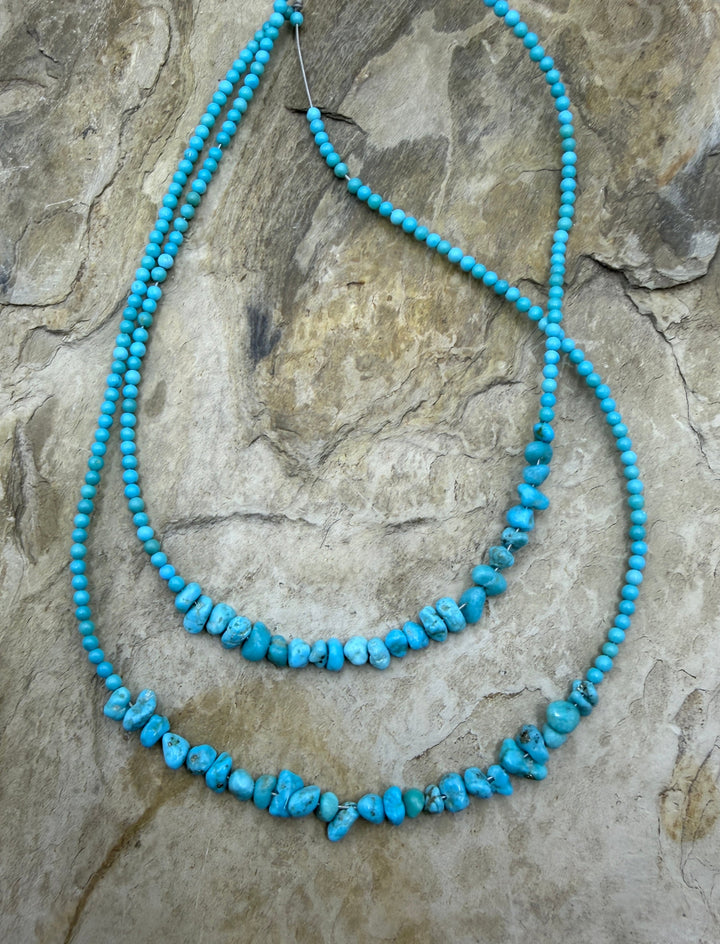 AAA+ Sleeping Beauty Turquoise (AZ) 4.5mm Nuggets and Micro