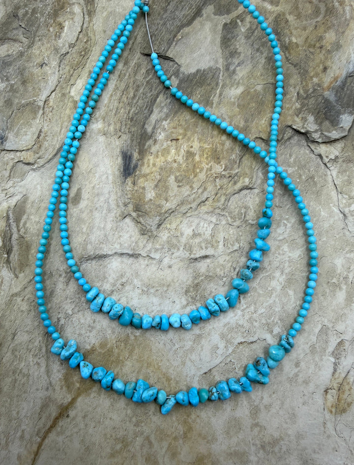 AAA+ Sleeping Beauty Turquoise (AZ) 4.5mm Nuggets and Micro