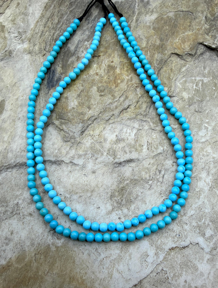 AAA+ Sleeping Beauty Turquoise (AZ) Micro 2.5mm Round Beads