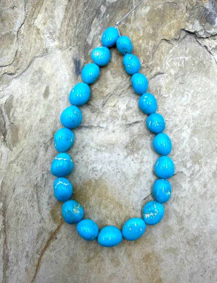 AAA+ Sleeping Beauty Turquoise (AZ) Smooth Rounded Nugget
