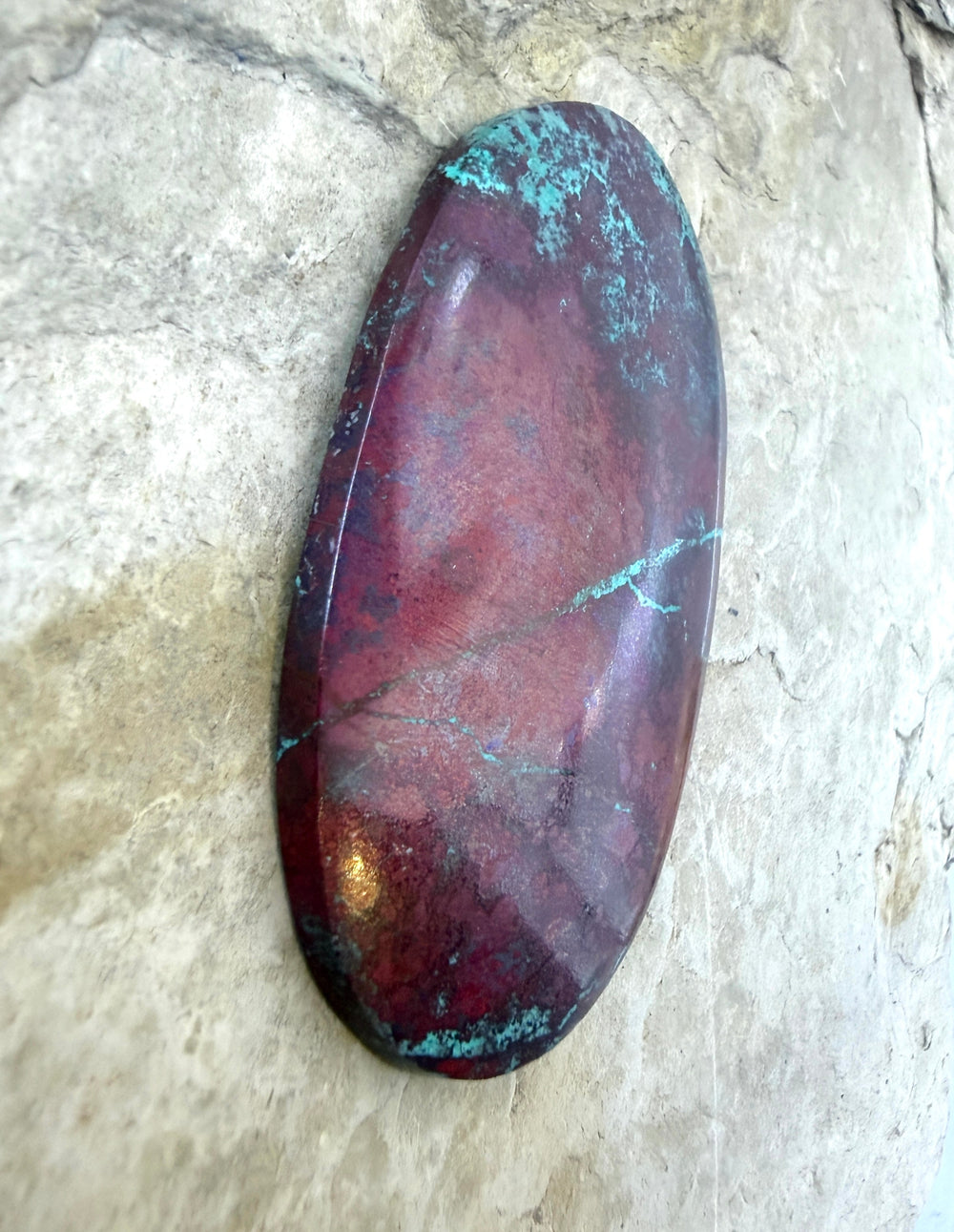 AAA+ Sonora Sunrise (Mexico) HUGE Oval Cabochon 33x61mm
