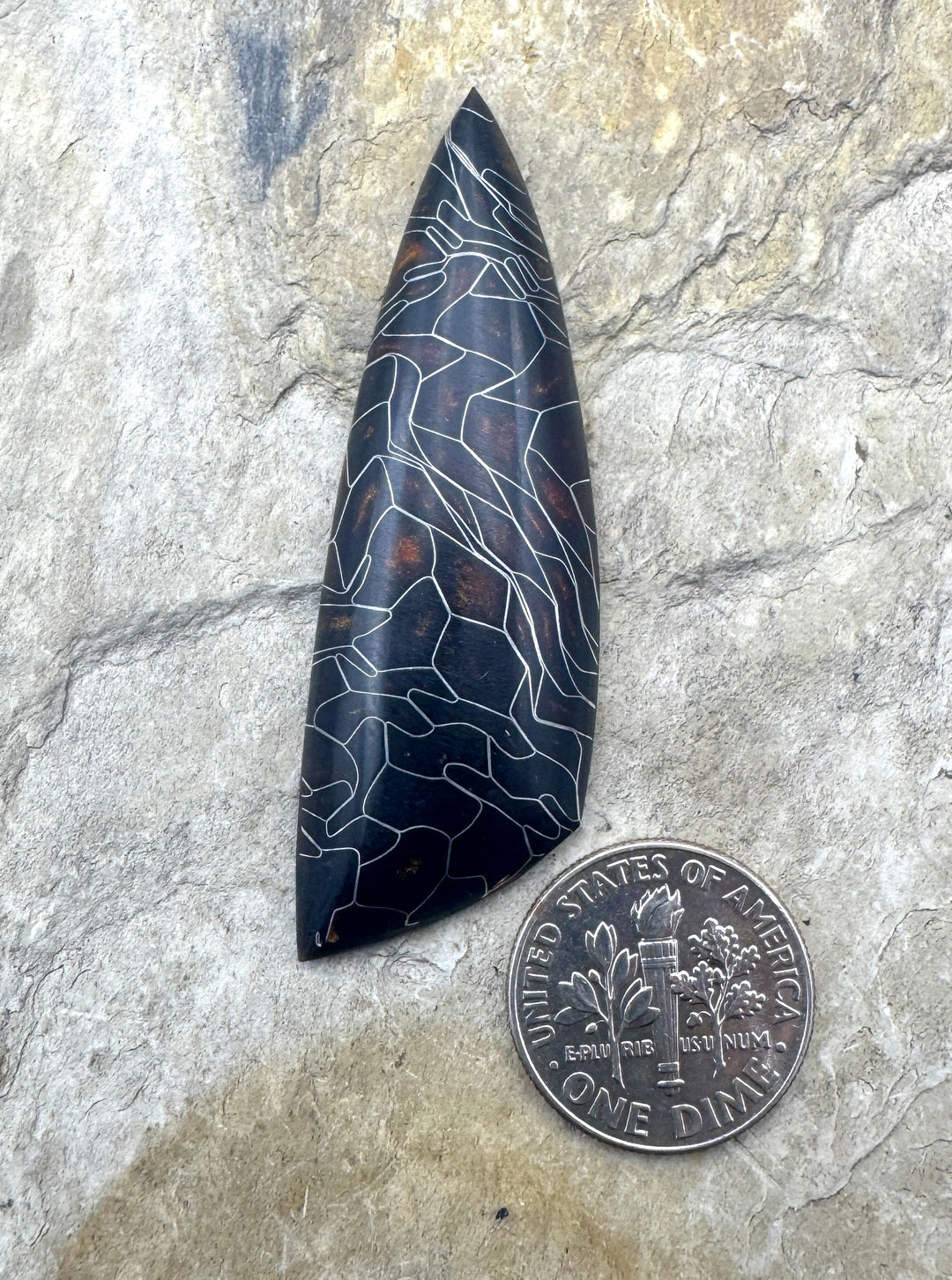 Alumilite Freeform Designer Cabochon 17x53mm - Alumilite