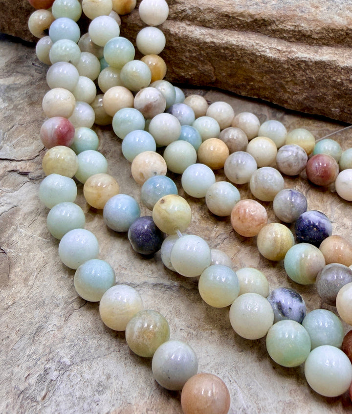 Amazonite 8mm Round Beads ONE 15.5 Inch Strands - Amazonite