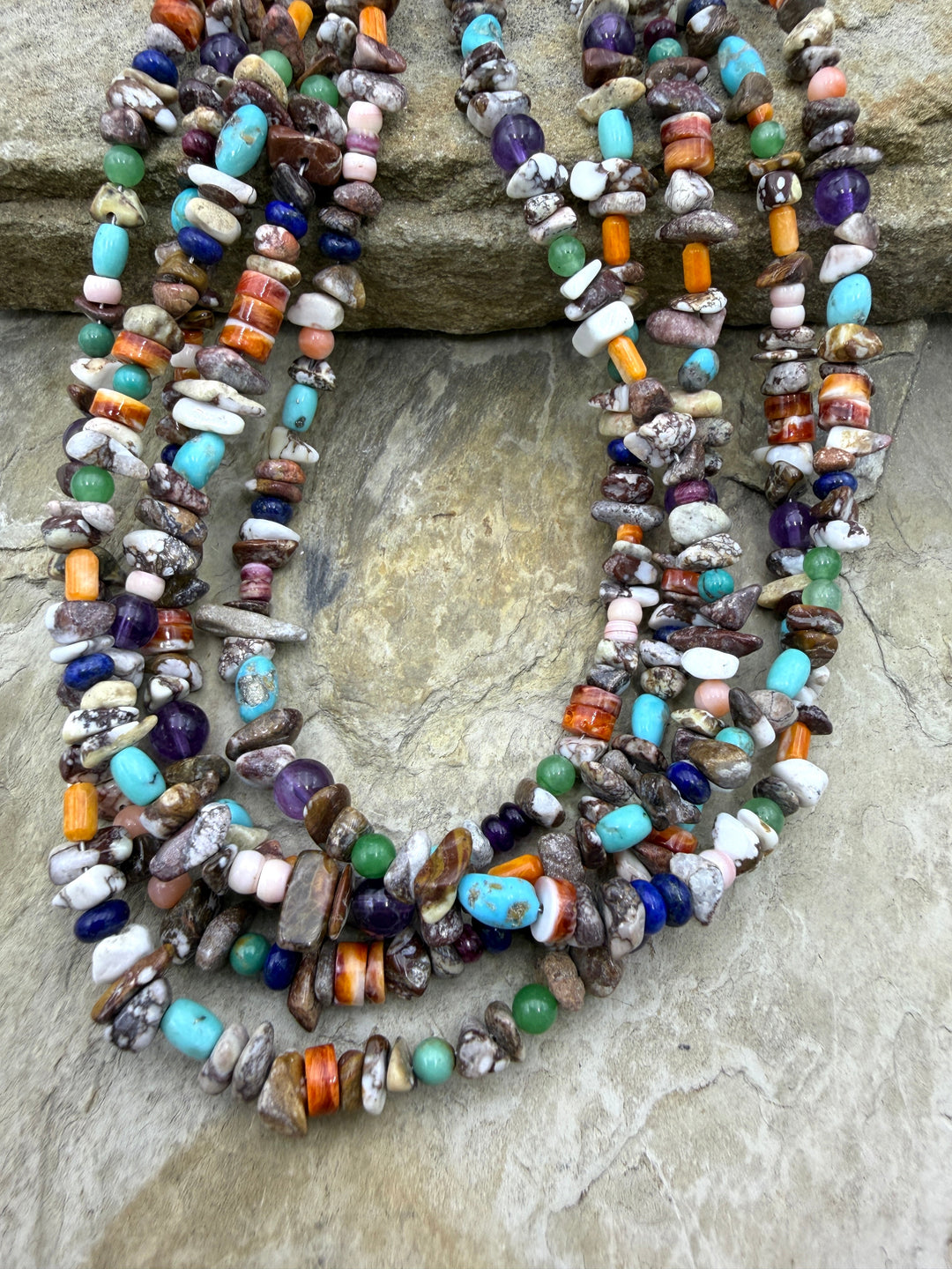 FRIDAY SPECIAL Arizona Wild Horse Chip Beads 4-7mm