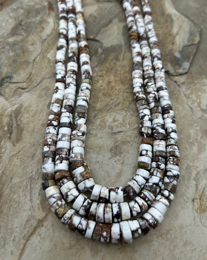 Arizona Wild Horse Graduated Heishi Beads 6-11mm ONE 16