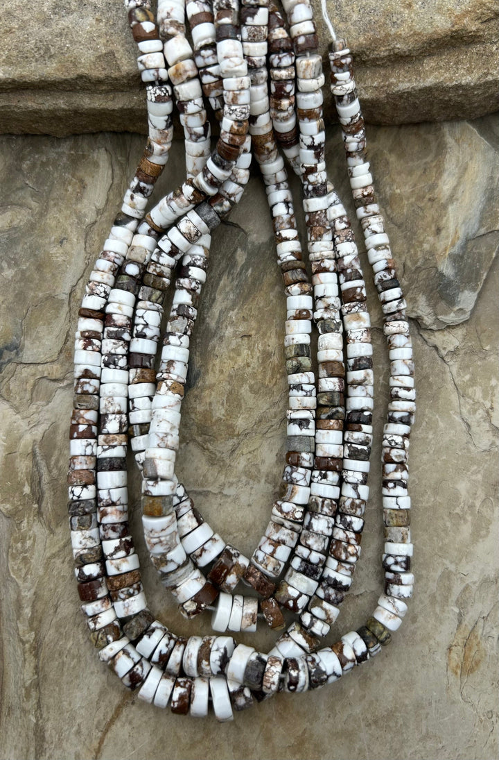 Arizona Wild Horse Graduated Heishi Beads 6-11mm ONE 16