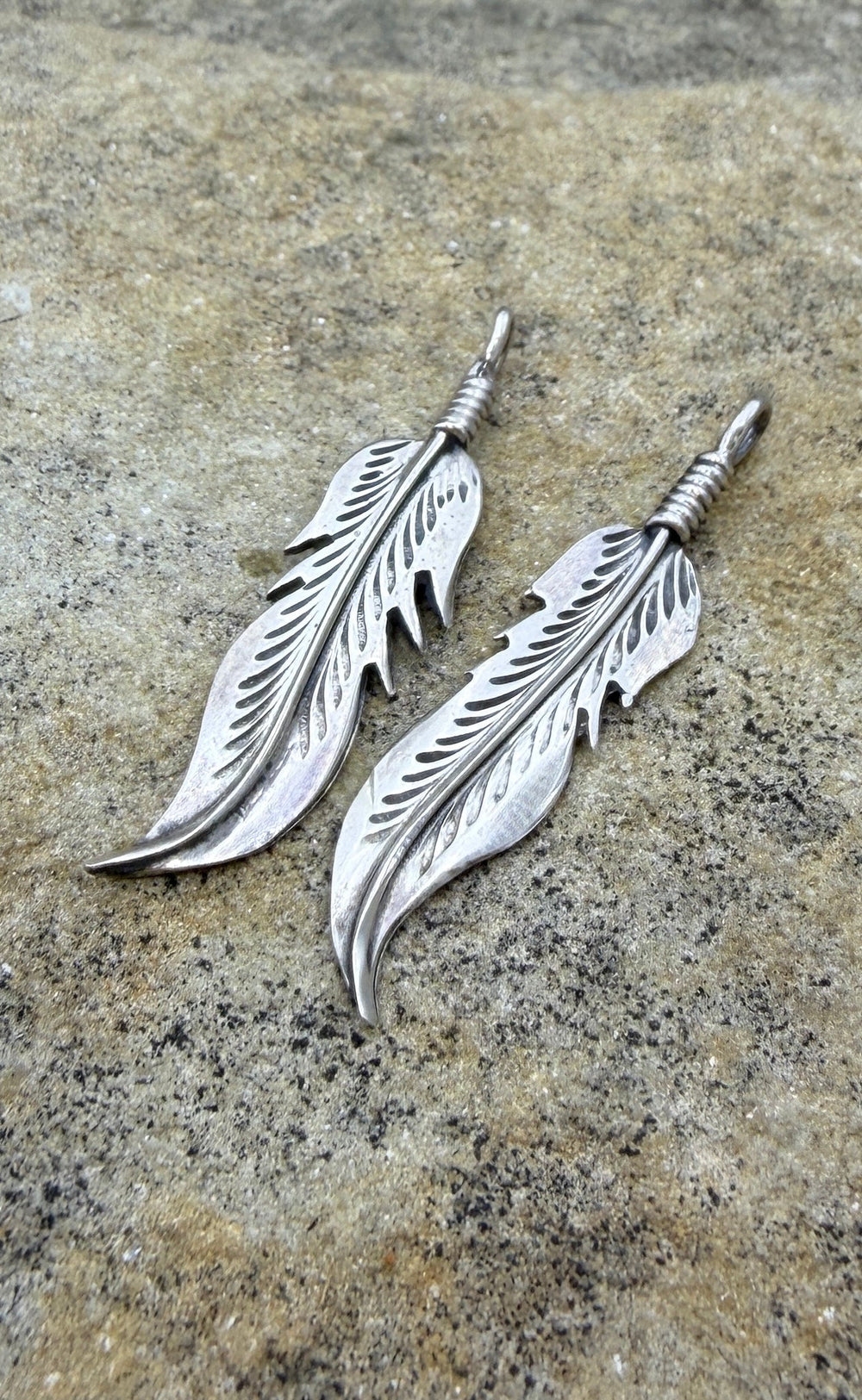 BARGAIN FRIDAY BUY One Pair of Sterling Silver Oxidized
