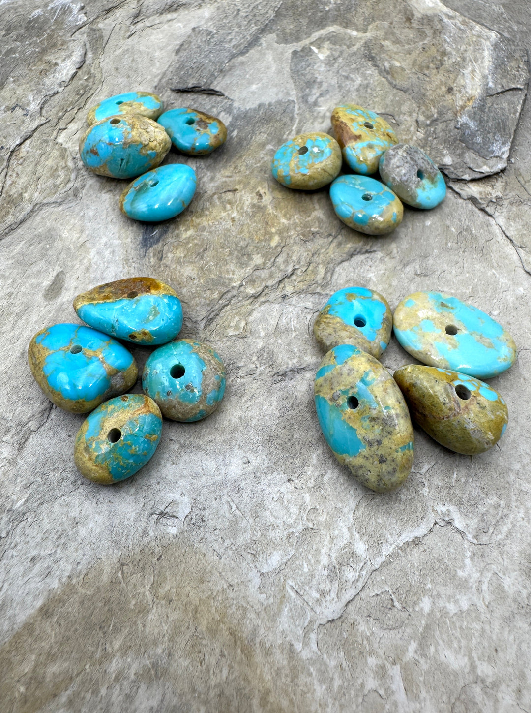 Cabalto Campitos (Mex) Turquoise Large Hole Beads Select