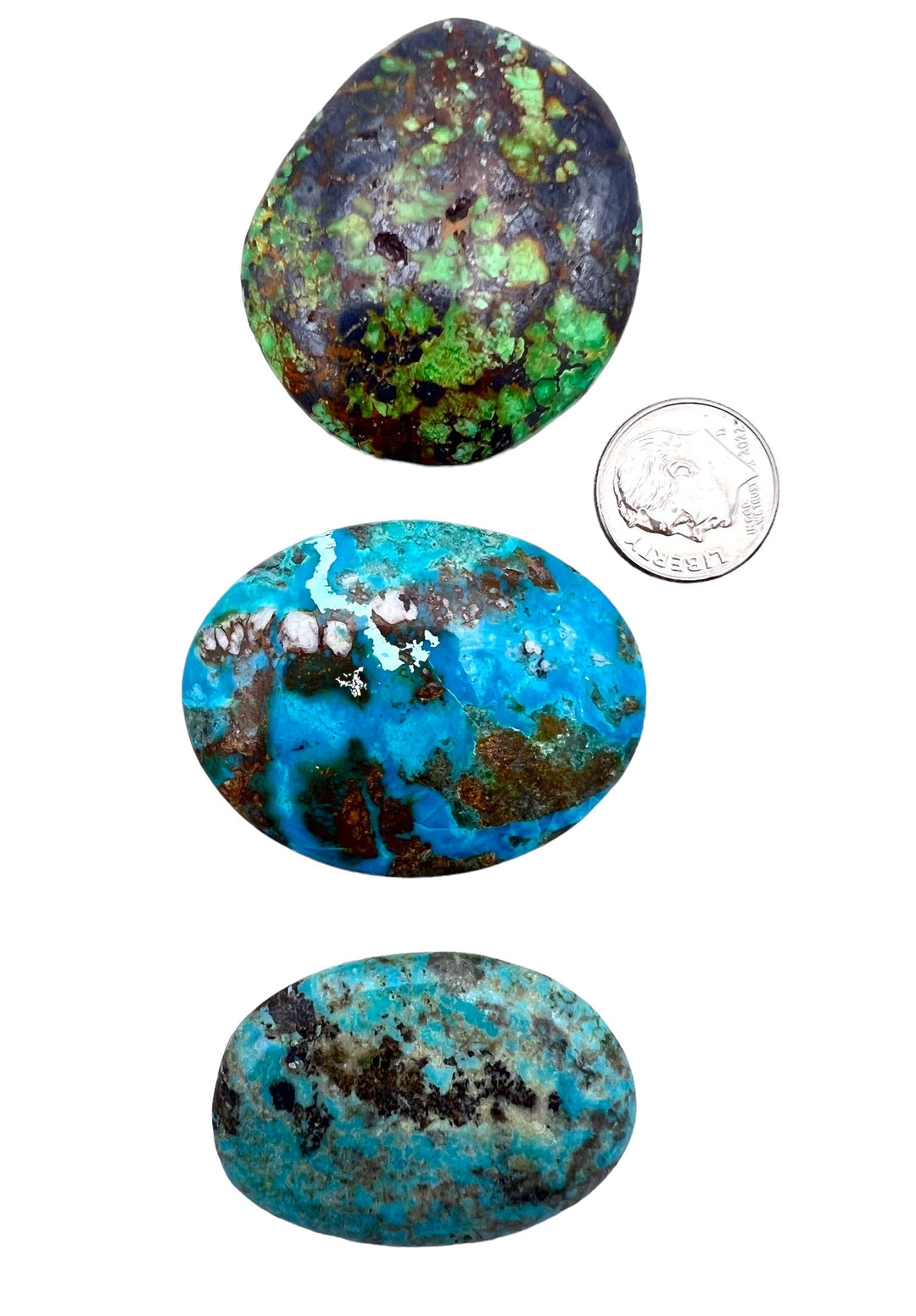 Chinese Turquoise (China) BIG Freeform Cabochons (Select 1