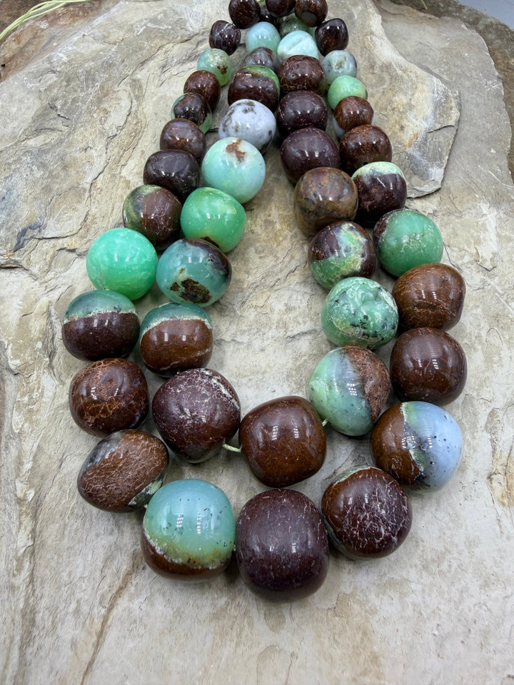 Chrysoprase (Australia) BIG Graduated Nuggets 10-20mm 16