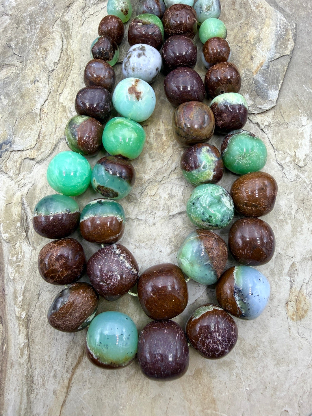 Chrysoprase (Australia) BIG Graduated Nuggets 10-20mm 16