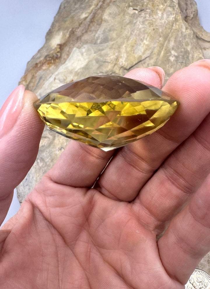 CLOSEOUT GIANT 157carat Lemon Quartz - Lemon Quartz