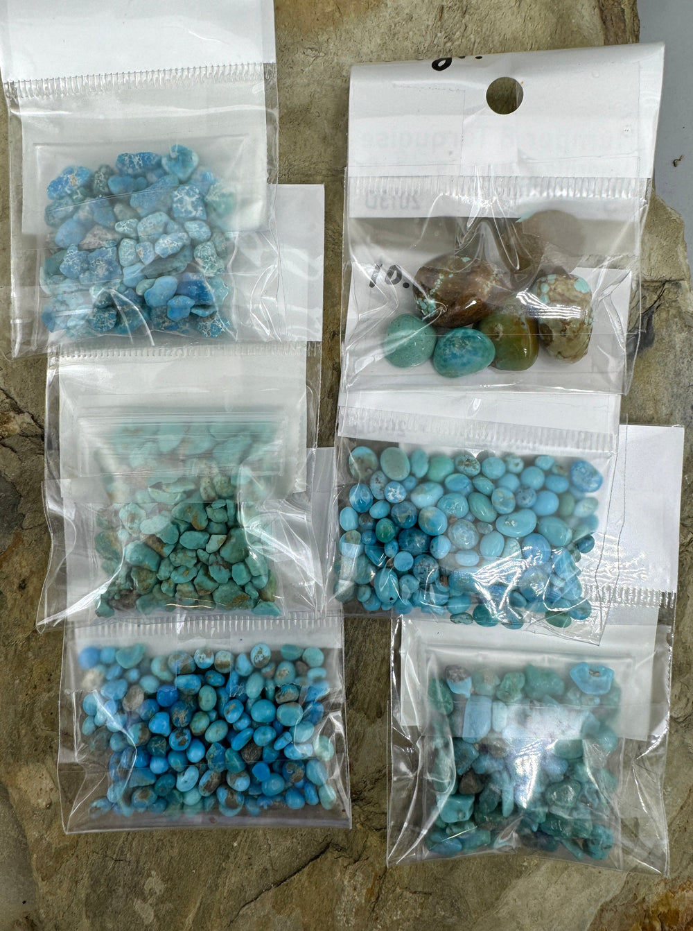 CLOSEOUT LOT Mixed American Turquoise Inlay - Mixed Lots