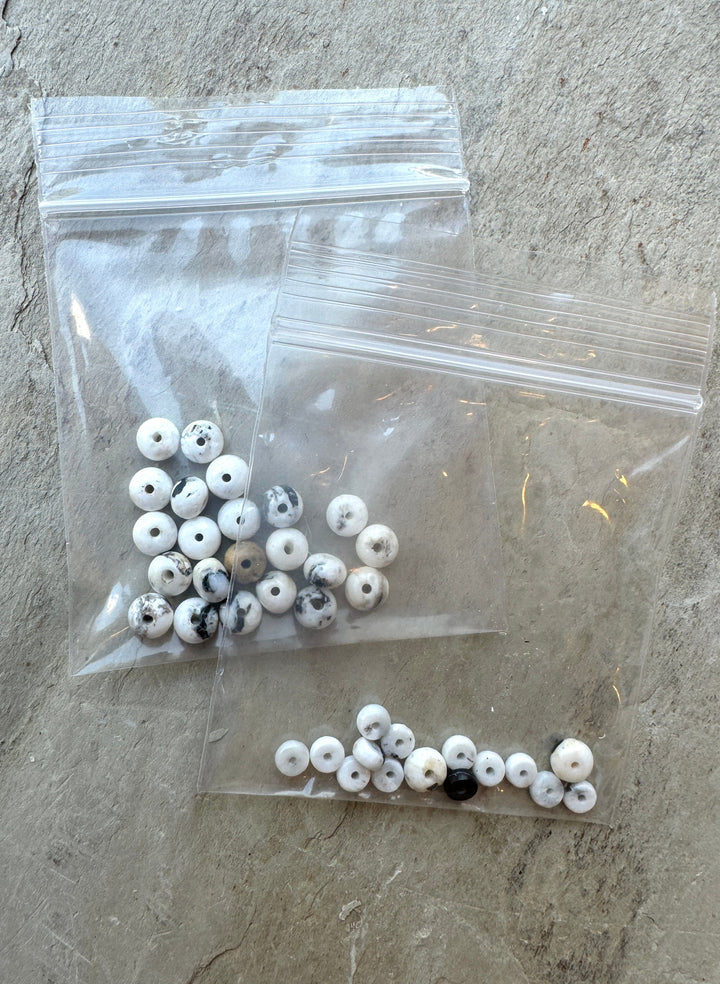 CLOSEOUT LOT RARE White Buffalo Beads - Mixed Lots