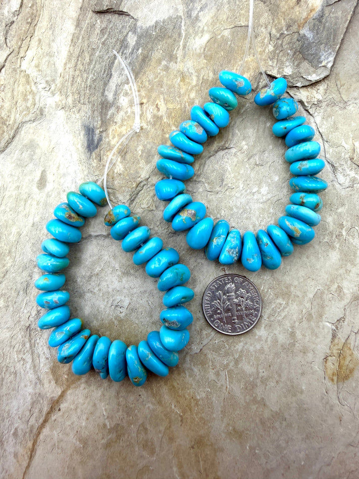 Deep Blue Sleeping Beauty Turquoise (AZ) Smooth Nugget