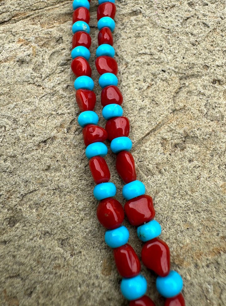 Designer Bracelet Strand RARE Blue Ridge Turquoise (Nevada)