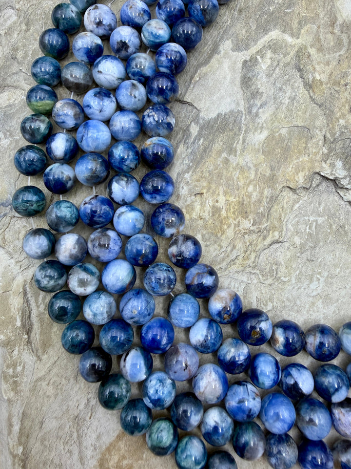 Dianite (Russia) 10mm Round Beads 8 Inch Strands/18-20