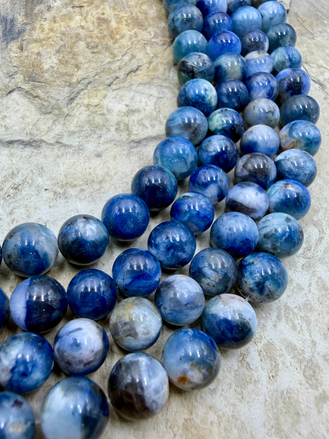 Dianite (Russia) 8mm Round Beads 7 Inch Strands/23-25 Beads