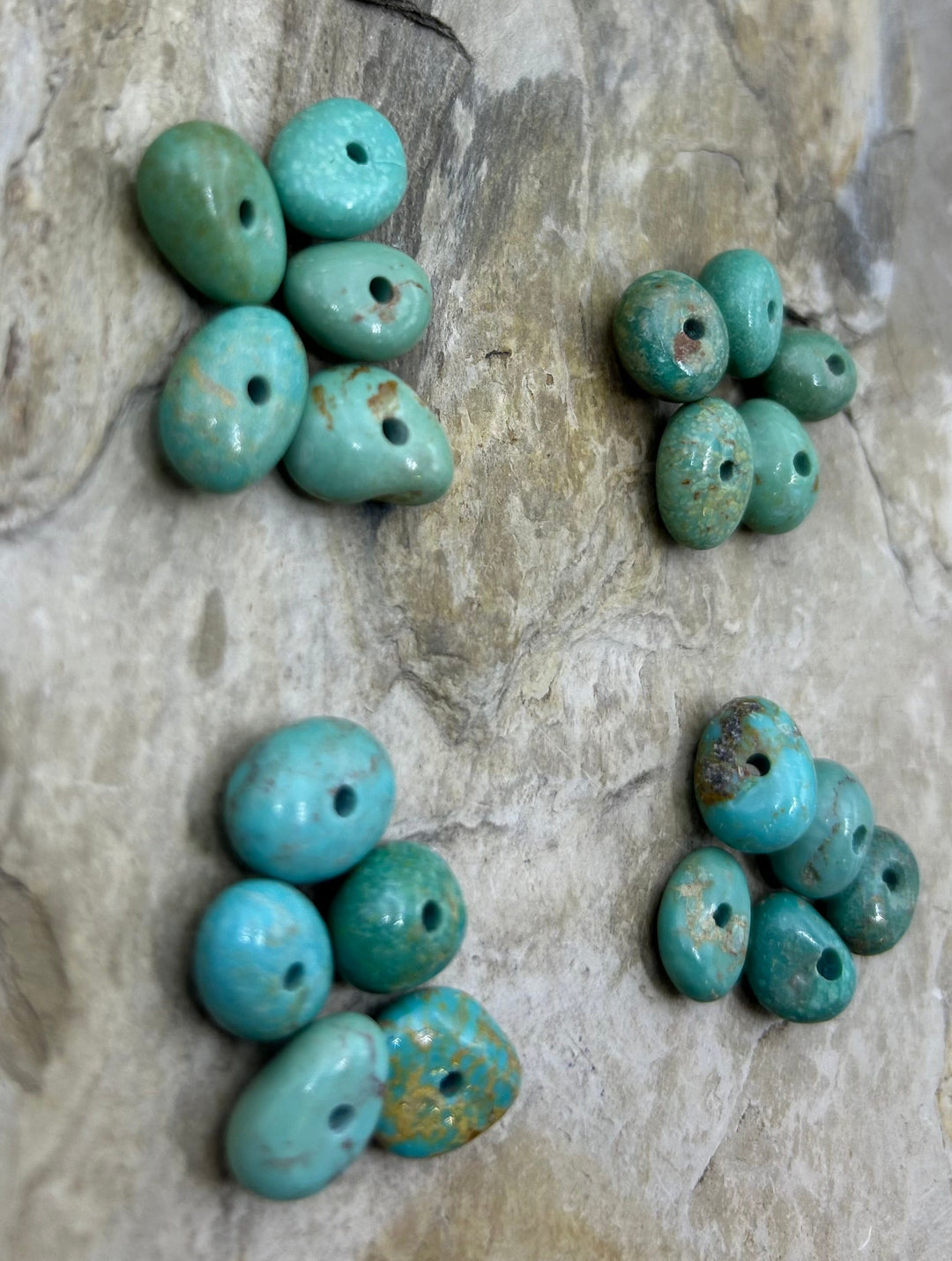 Elisa Turquoise (Mexico) Large Hole Bead Sets One Set
