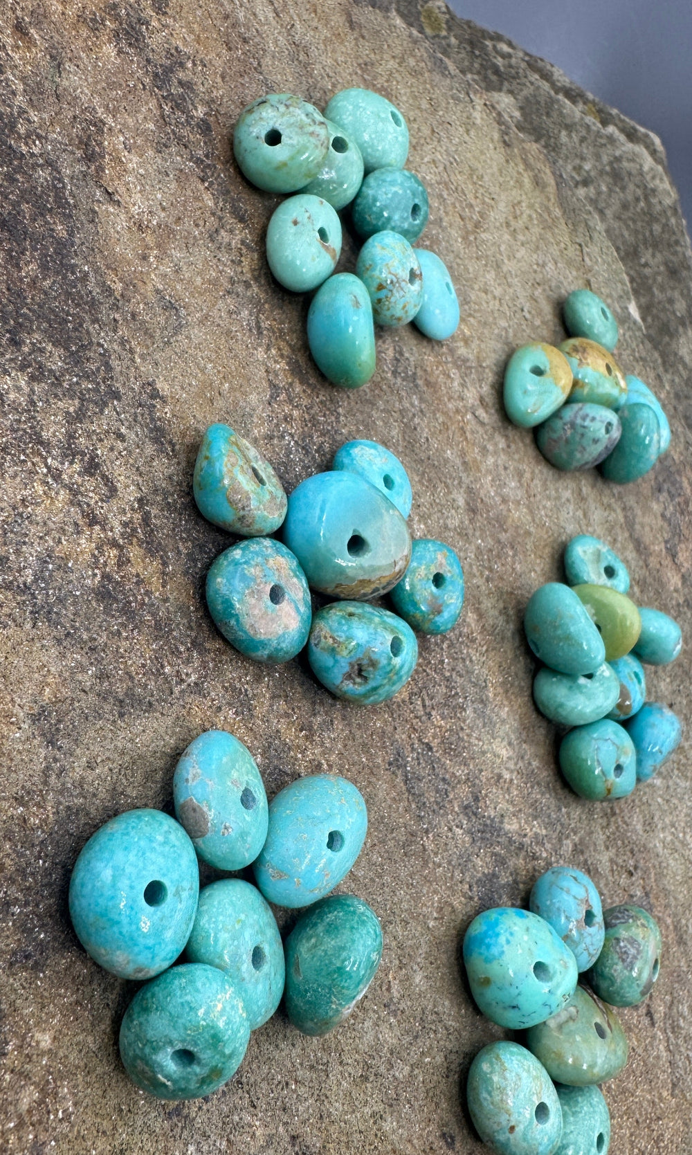 Elisa Turquoise (Mexico) Large Hole Bead Sets Select