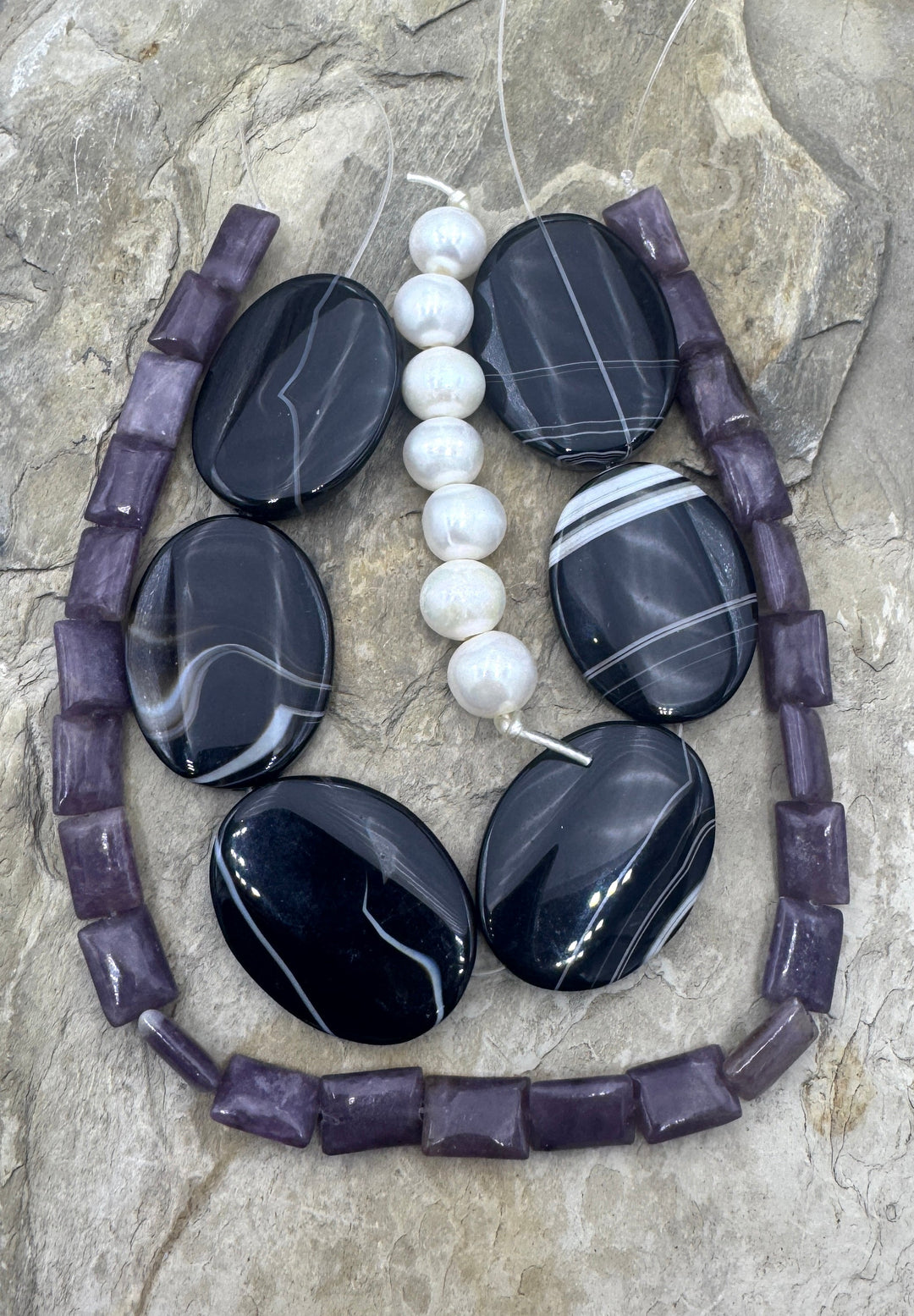 *Estate Collection Special* LOT of 3 Strands Sardonyx Large