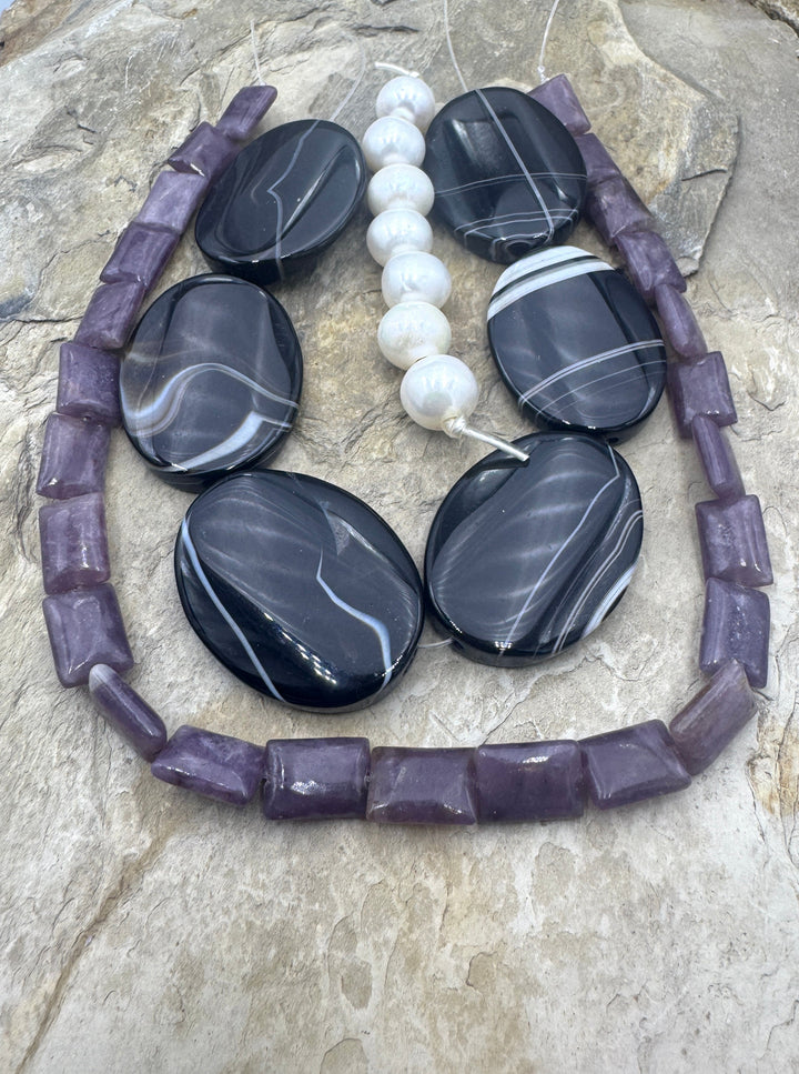 *Estate Collection Special* LOT of 3 Strands Sardonyx Large