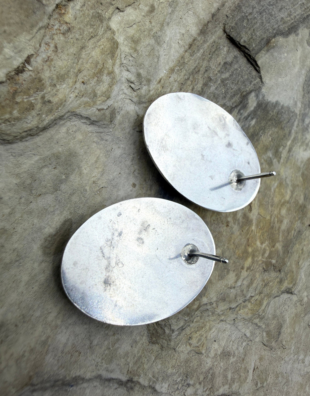 Estate Sterling Silver and American Turquoise Shadow Box