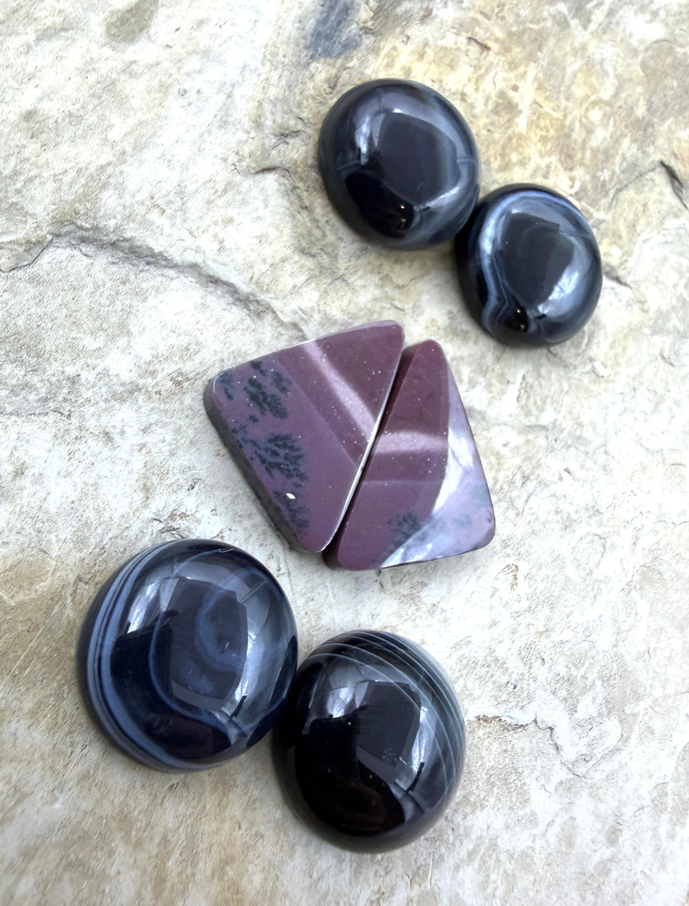 FRIDAY BARGAIN BUY 3 pair Sardonyx and Mookaite 3 Pair/6
