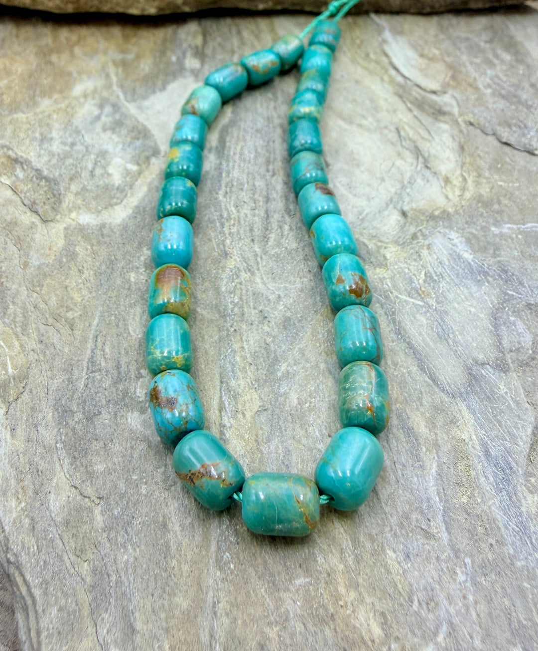 FRIDAY BARGAIN BUY Campitos Turquoise (Mexico) Barrel Beads
