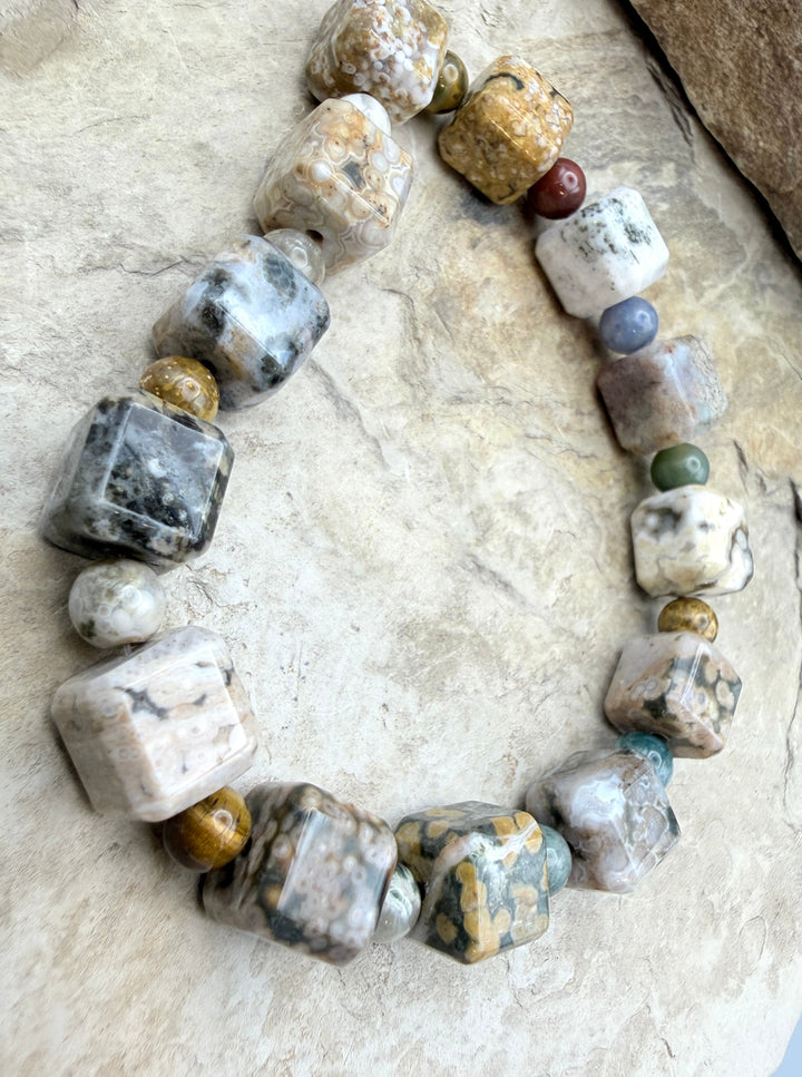 Friday Bargain Buy High Quality Ocean Jasper Designer Bead