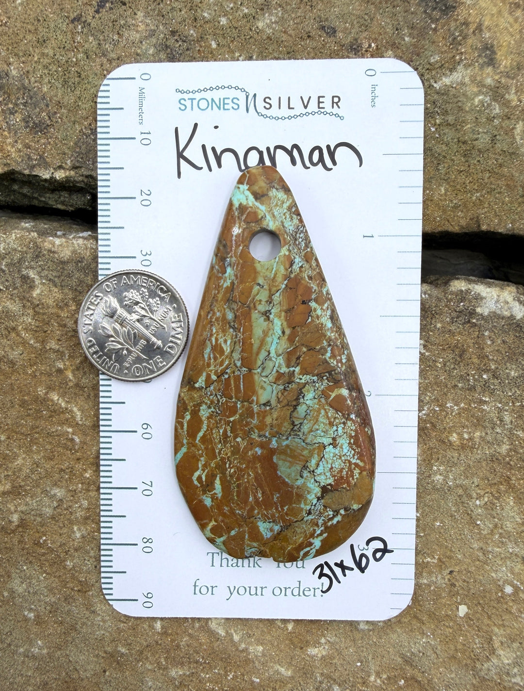 FRIDAY BARGAIN BUY Kingman Turquoise (Arizona) XLARGE