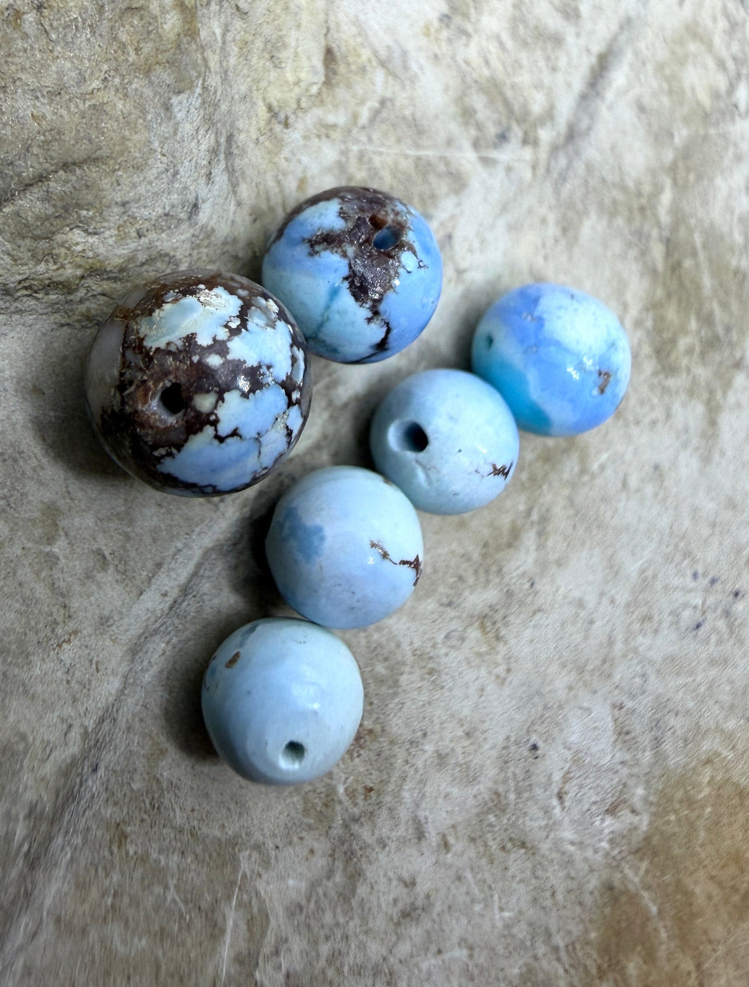 FRIDAY BARGAIN BUY LOT of 6 RARE Golden Hills Turquoise