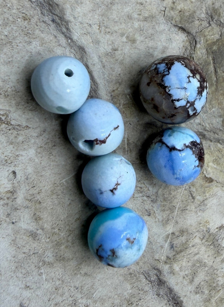 FRIDAY BARGAIN BUY LOT of 6 RARE Golden Hills Turquoise