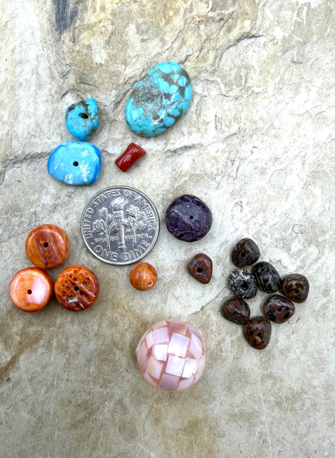 FRIDAY BARGAIN BUY LOT of Pemium Beads Dinosaur Bone